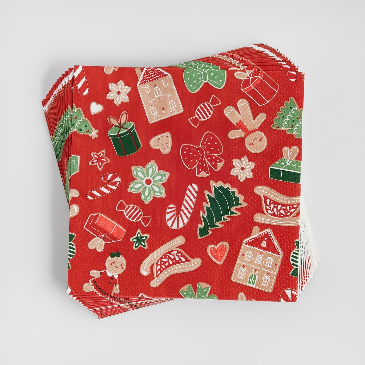 Komplet Serwetek Ginno z motywem piernika