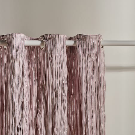 Zasłona Welwetowa Calama 140x250 cm w paski