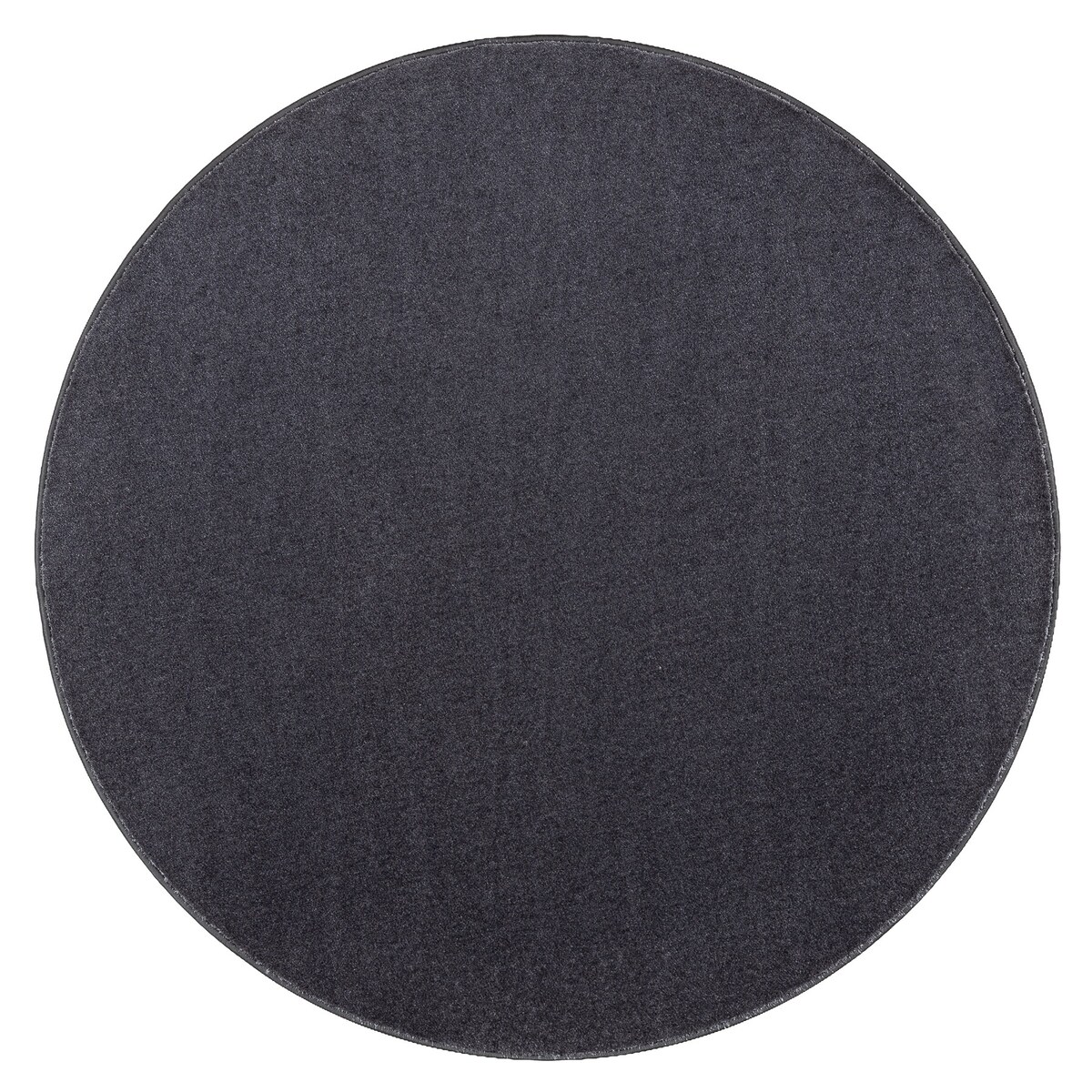 Dywan koło SEDUCTION antracyt 99 miękka, koło 133 cm