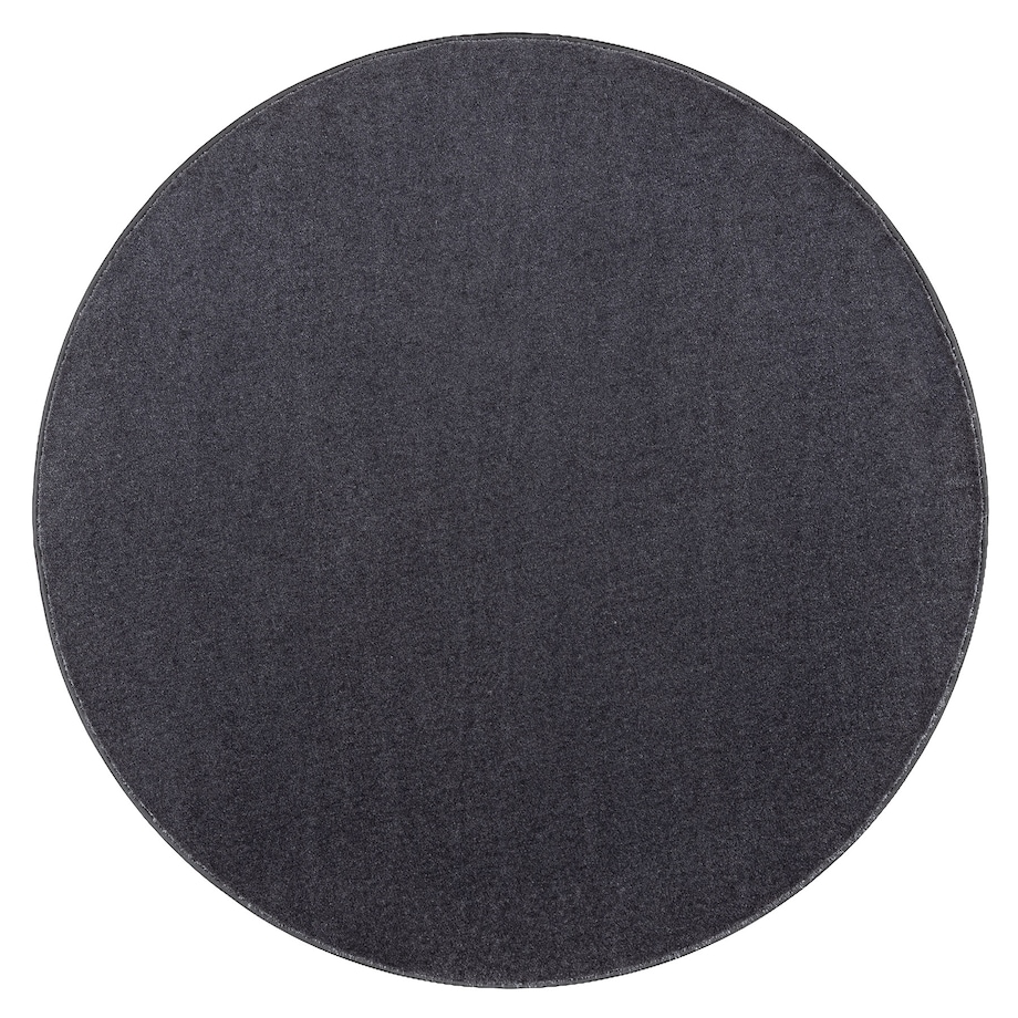 Dywan koło SEDUCTION antracyt 99 miękka, koło 133 cm