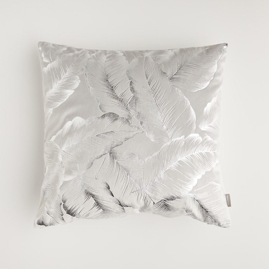 Poszewka z nadrukiem Foglare 45x45 cm z motywem liściastym