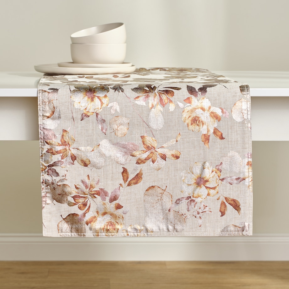 Bieżnik z nadrukiem Rosglow 45x160 cm