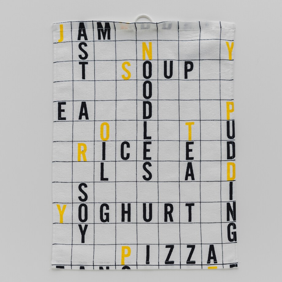 Kitchen Towel Crosswords 