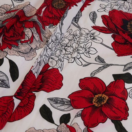 Pościel z bawełny satynowej Astrillis 160x200 cm