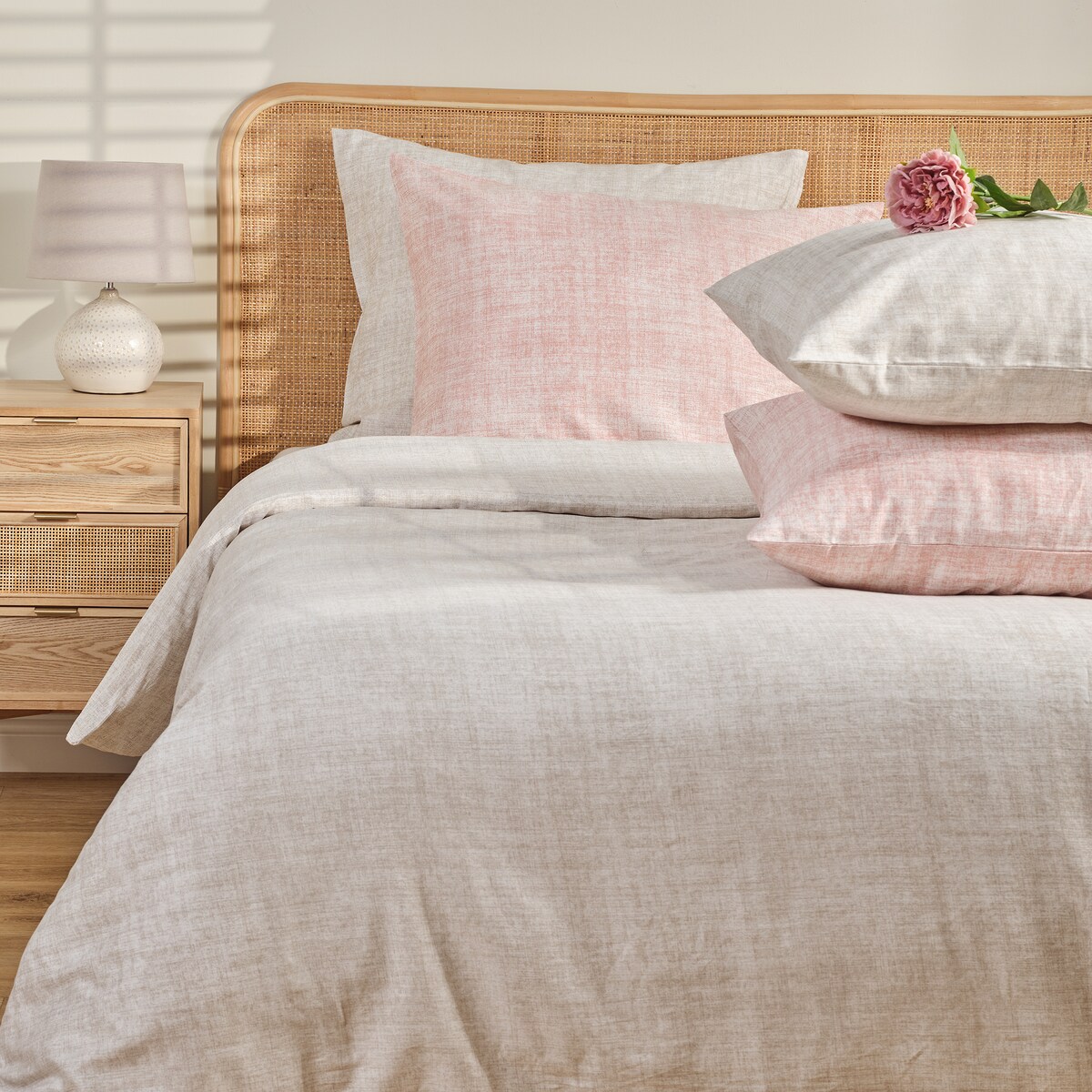 Pościel z bawełny satynowej Patito 160x200 cm z motywem abstrakcyjnym