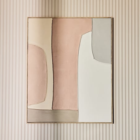 ręcznie zdobiony obraz na płótnie w ramie salviano 80x100