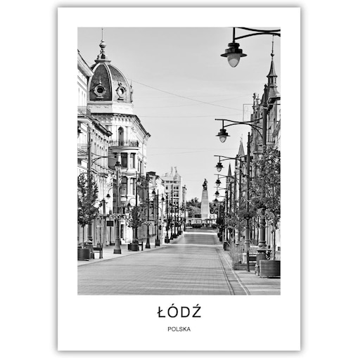 plakat łódź 2 50x70