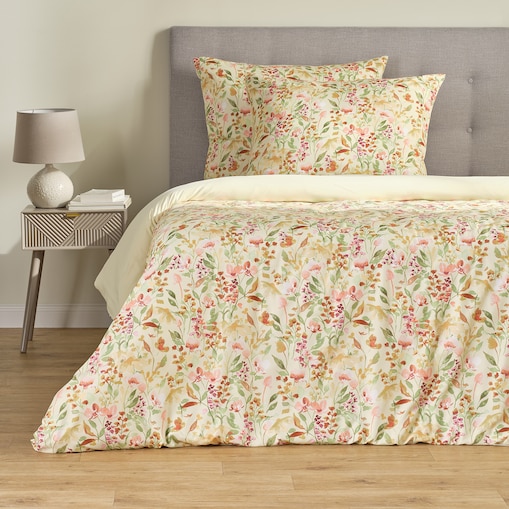 Pościel Z Mikrofibry Amandi 160x200 cm z motywem kwiatowym