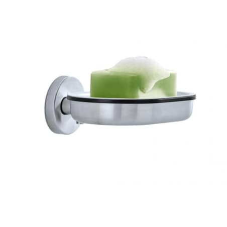 Zawieszana mydelniczka AREO, stal matowa, 6x14,5x12,5 cm