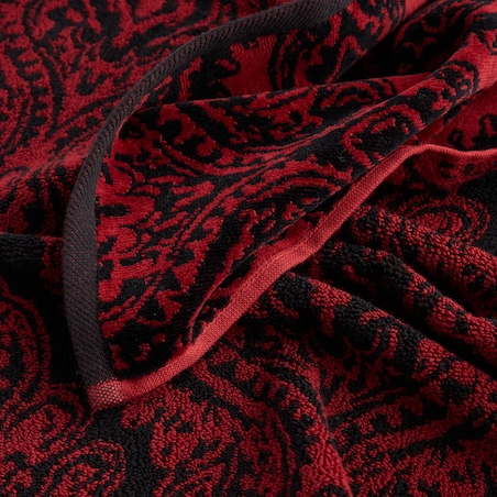 Ręcznik żakardowy Beskar 50x90 cm z motywem arabeski