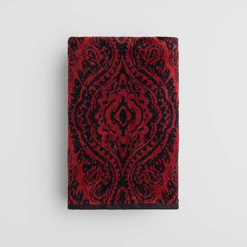 Ręcznik żakardowy Beskar 70x130 cm z motywem arabeski