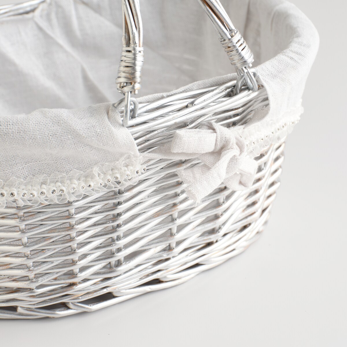 Koszyk z rączką Perla 23.5x31 cm