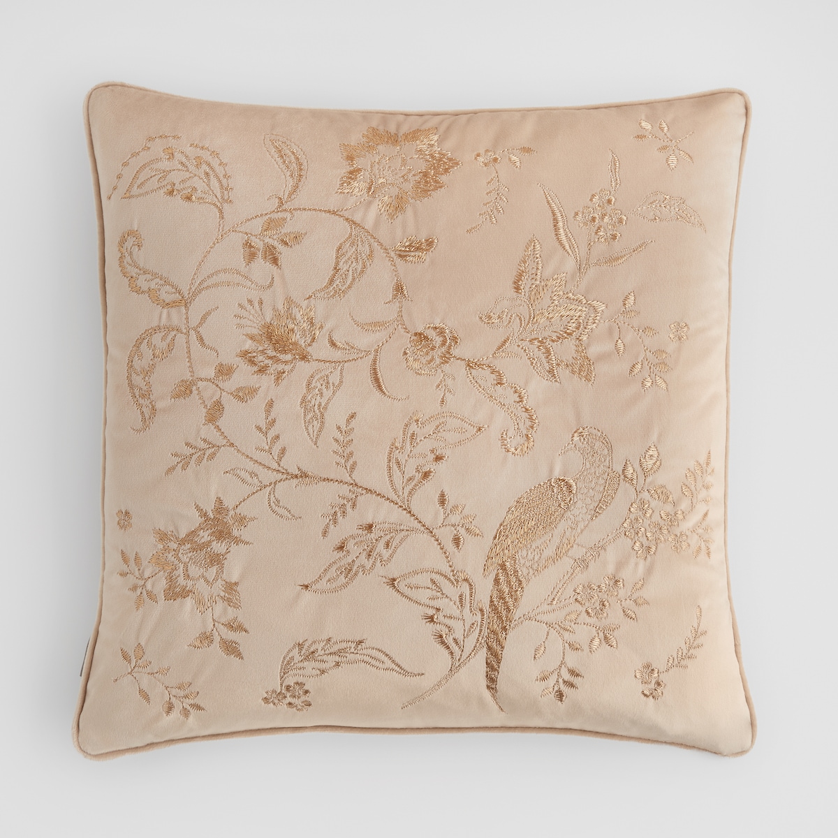 Poszewka Haftowana Ptako 45x45 cm z motywem zwierzęcym