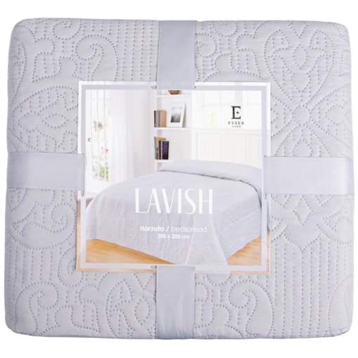 Jednokolorowa narzuta na łóżko Lavish 200x220 cm