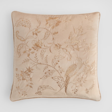 Poszewka Haftowana Ptako 45x45 cm z motywem zwierzęcym