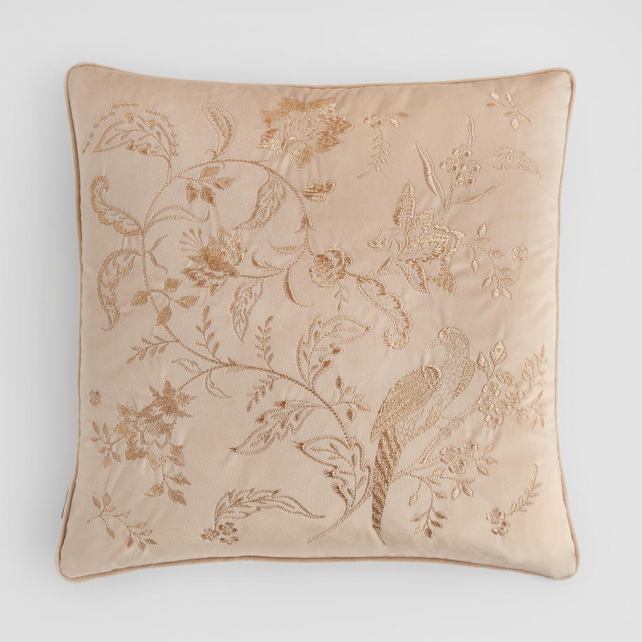 Poszewka Haftowana Ptako 45x45 cm z motywem zwierzęcym