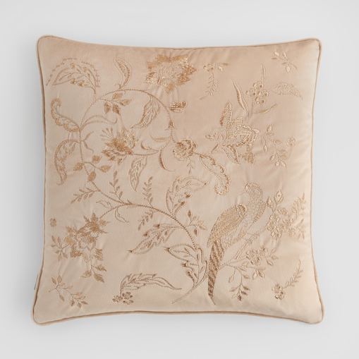 Poszewka Haftowana Ptako 45x45 cm z motywem zwierzęcym