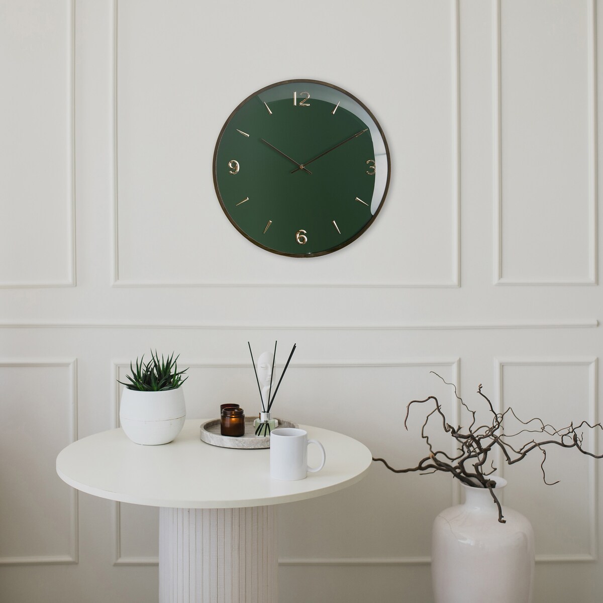 Elegancki zegar ścienny tuma 2 ø 40 cm