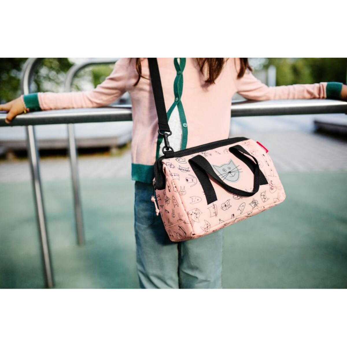 Torba allrounder XS kids cats and dogs rose, 5 l