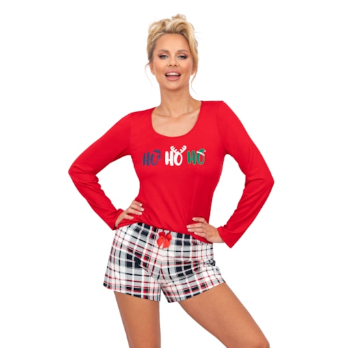 Piżama Ho Ho II 1/2 Red Red, 40