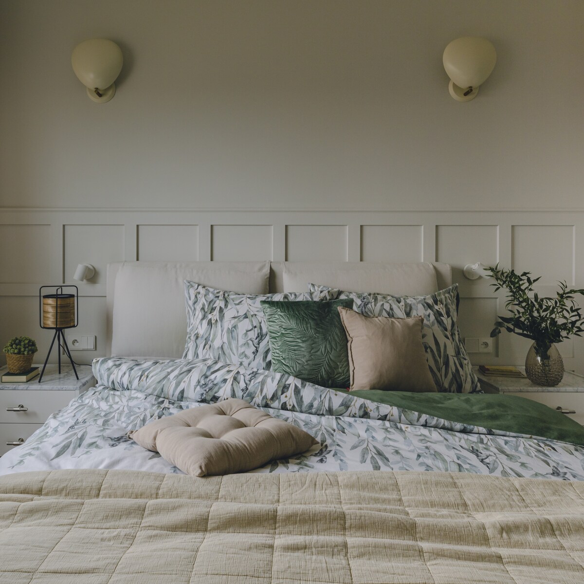 Narzuta Meade 200x220 cm z motywem geometrycznym