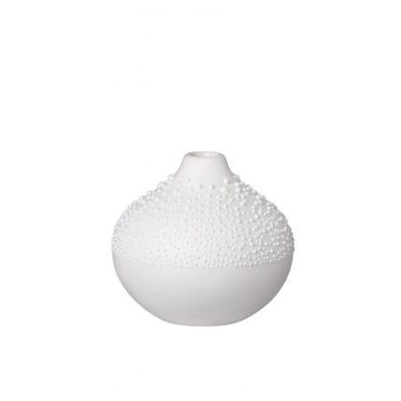 Mini wazon Pearl, wzór 2, kamionka