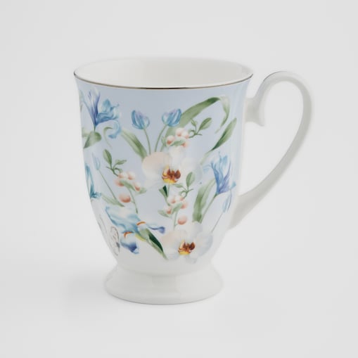 Kubek Anneli z motywem kwiatowym