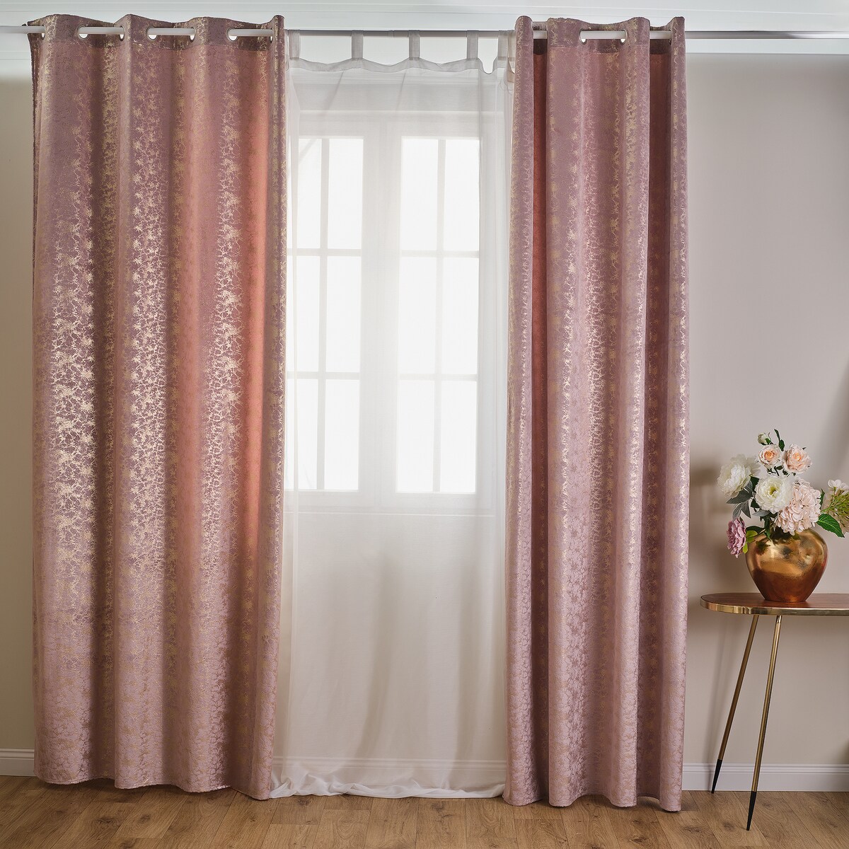 Zasłona z nadrukiem Marmora 140x280 cm