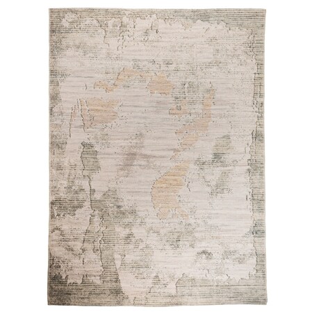 Dywan Wełniany Sahara 200x285 cm Abstrakcyjny Vintage Beżowy