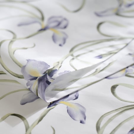 Bieżnik z nadrukiem Irisoni 40x180 cm z motywem kwiatowym