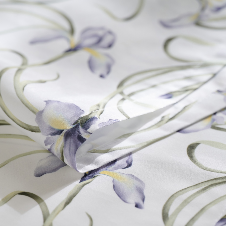 Bieżnik z nadrukiem Irisoni 40x180 cm z motywem kwiatowym