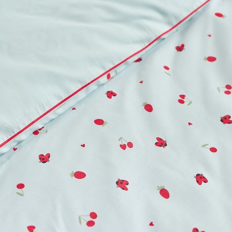 Pościel Bawełniana Frutillo 100x135 cm z motywem owoców