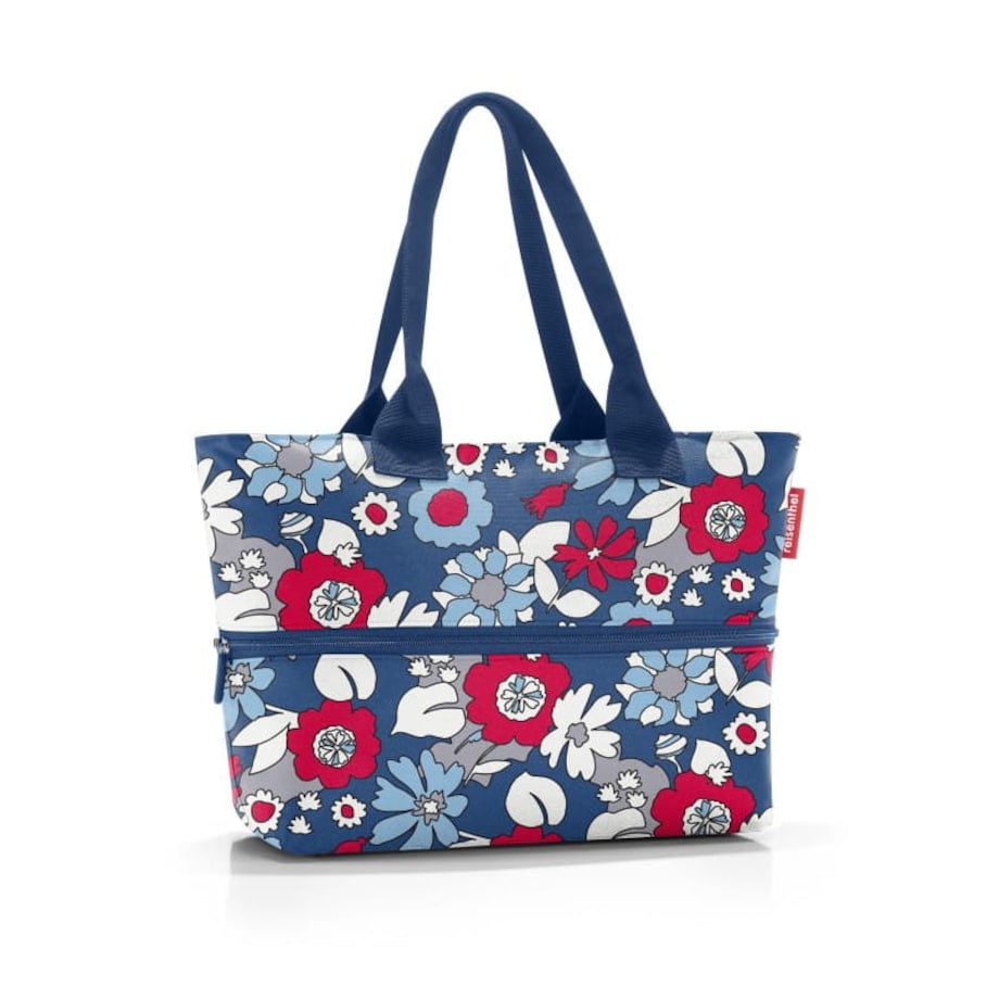 Torba shopper e1 florist indigo, 18 l