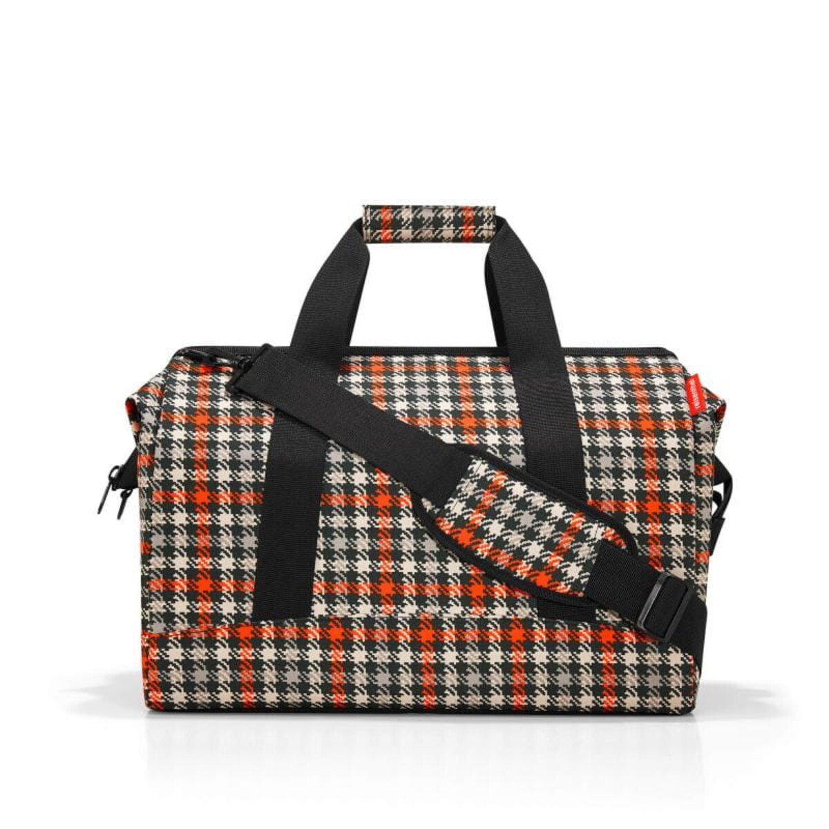 Torba allrounder L glencheck red - poliester, 30 l