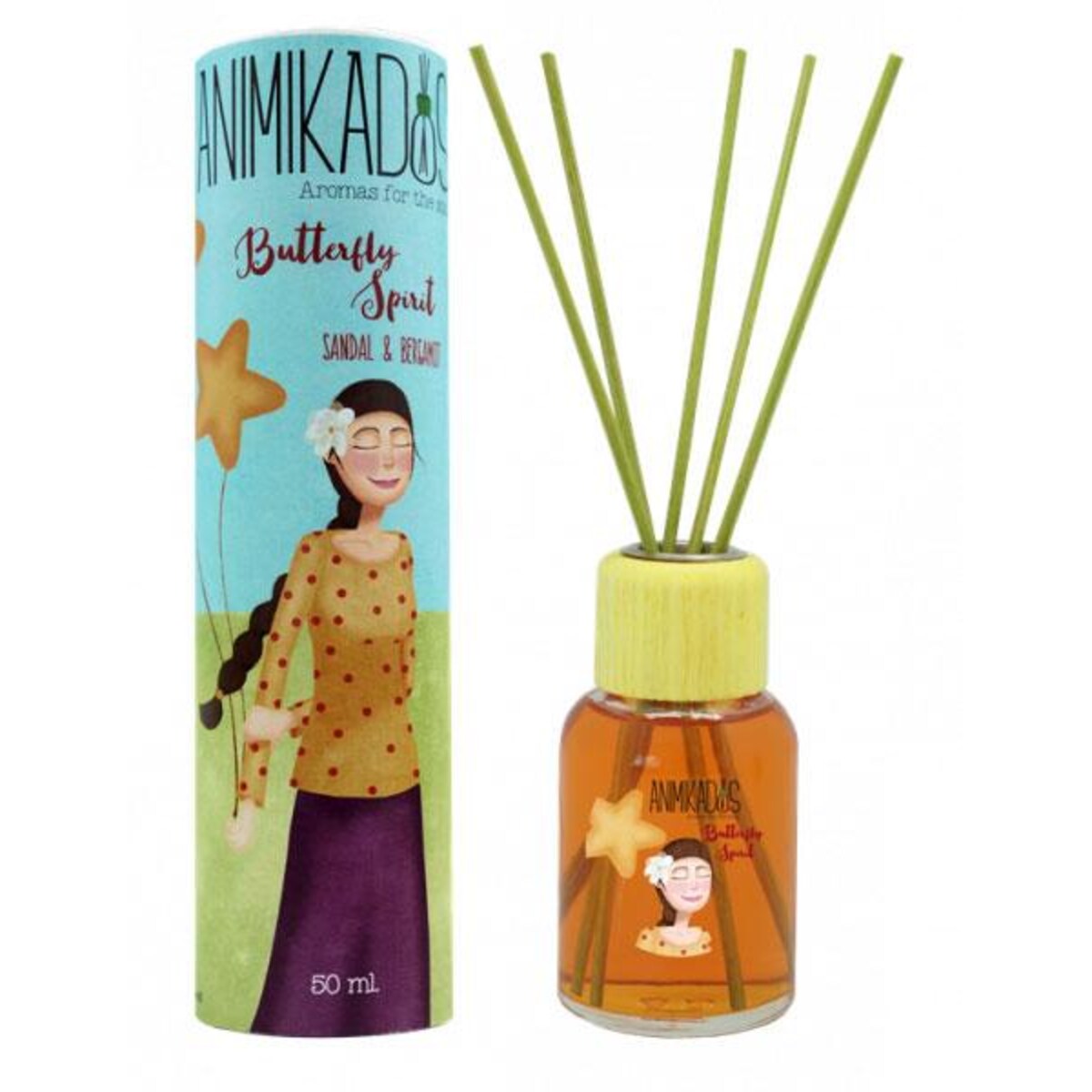 Zapach 50 ml Butterfly Spirit, sandalwood&bergamot