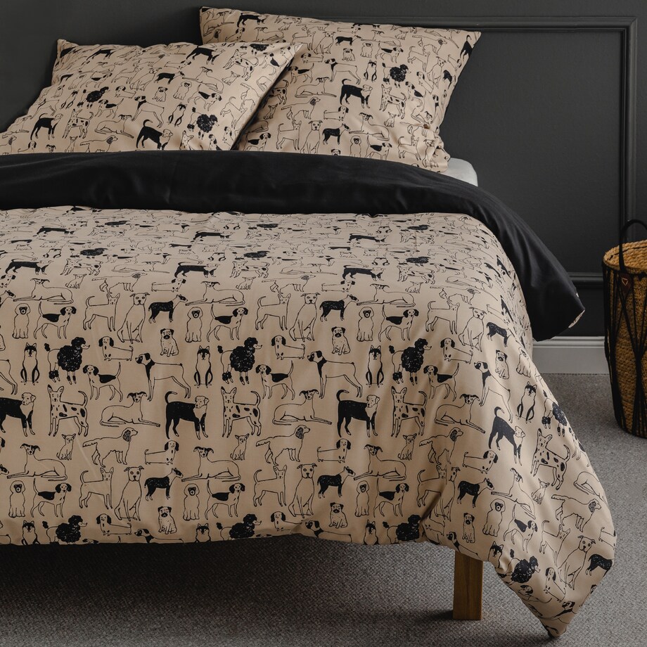 Microfiber Bed Linen Doggo 200x220 cm