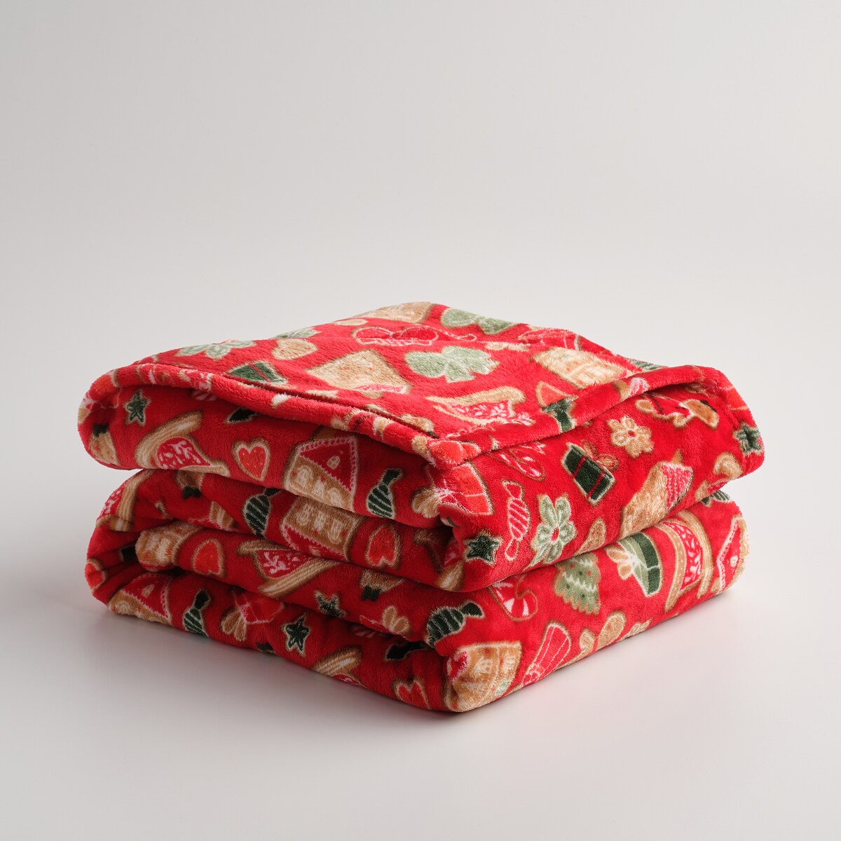 Drukowany koc Ginno 150x200 cm z motywem piernika