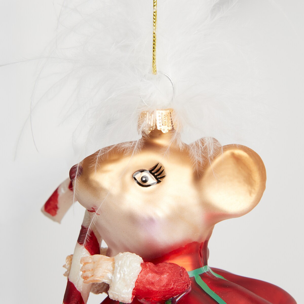 Bombka szklana Mousinis z motywem zwierzęcym