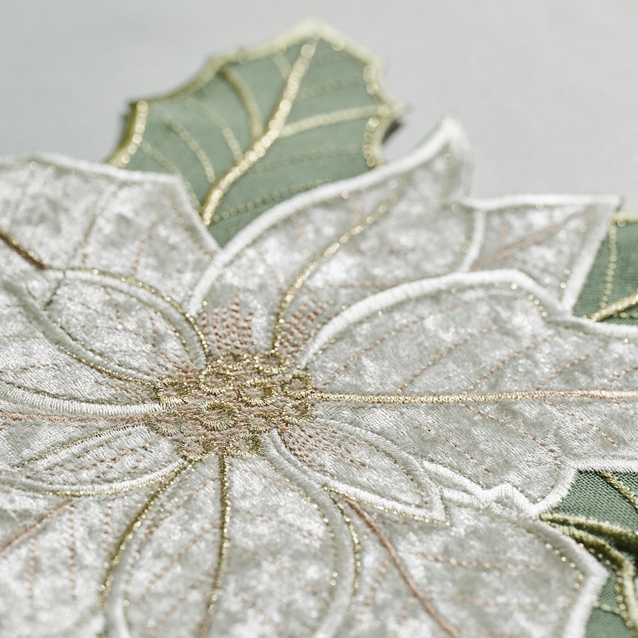 Serwetka Poinsettia xmas z motywem gwiazdy betlejemskiej