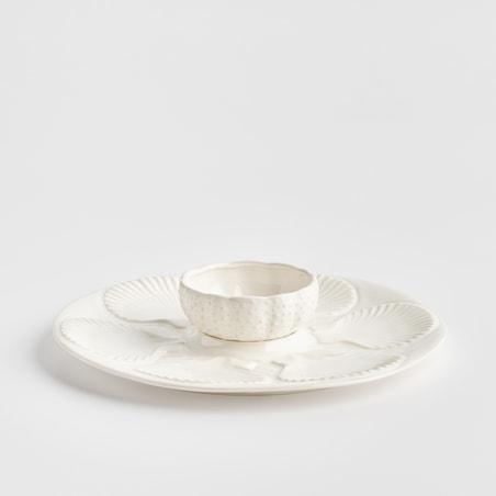 Patera Stellamarina z motywem morskim