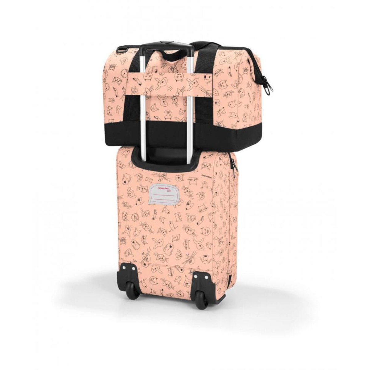 Torba Allrounder M kids cats and dogs rose, 18 l