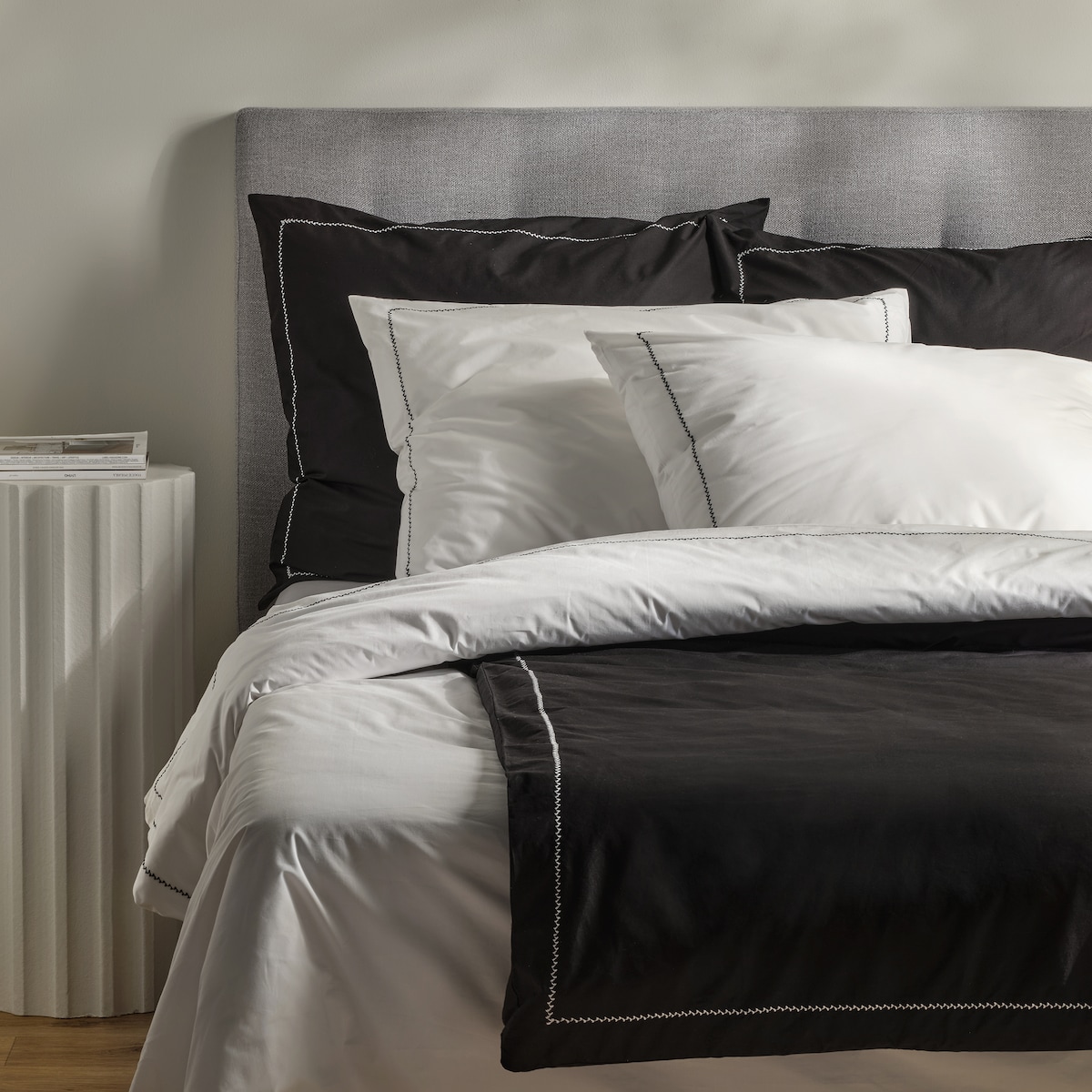 Pościel bawełniana z perkalu Zavero 200x220 cm