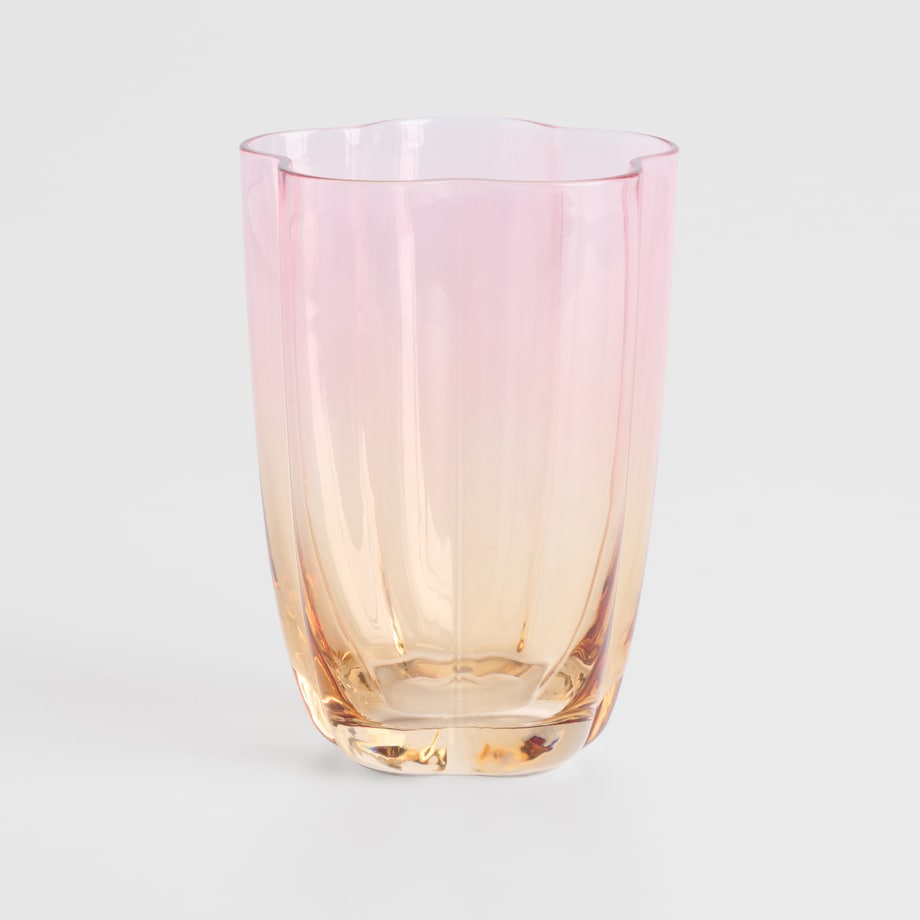 Szklanka Azali z motywem kwiatowym