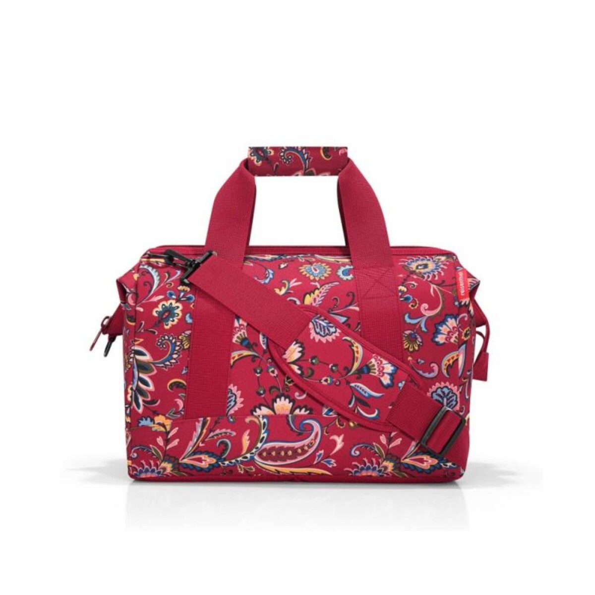 Torba allrounder M paisley ruby, 18 l, poliester