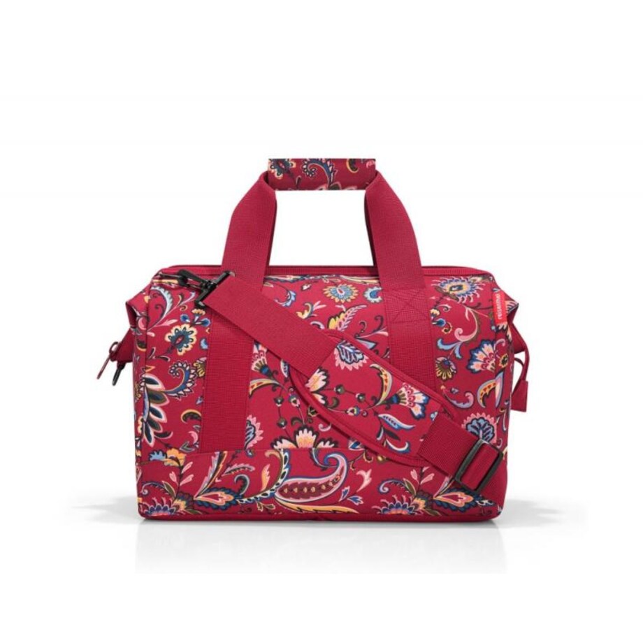 Torba allrounder M paisley ruby, 18 l, poliester