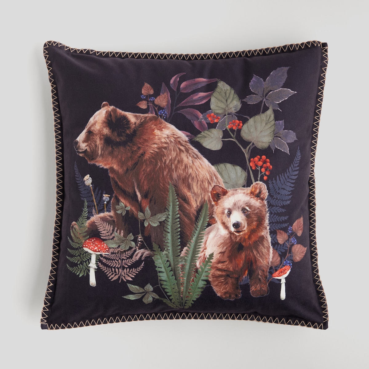Poszewka Drukowana Wildes bear 45x45 cm