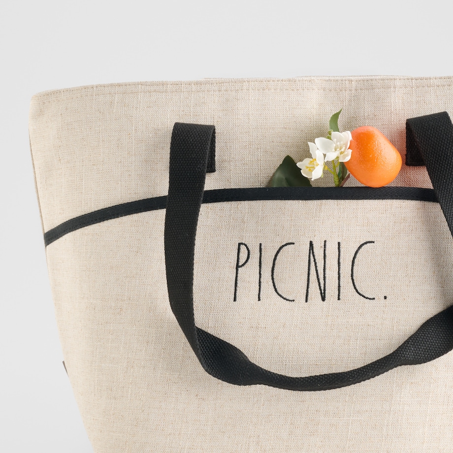 Torba Termiczna Naturi 23x36 cm z motywem napisów