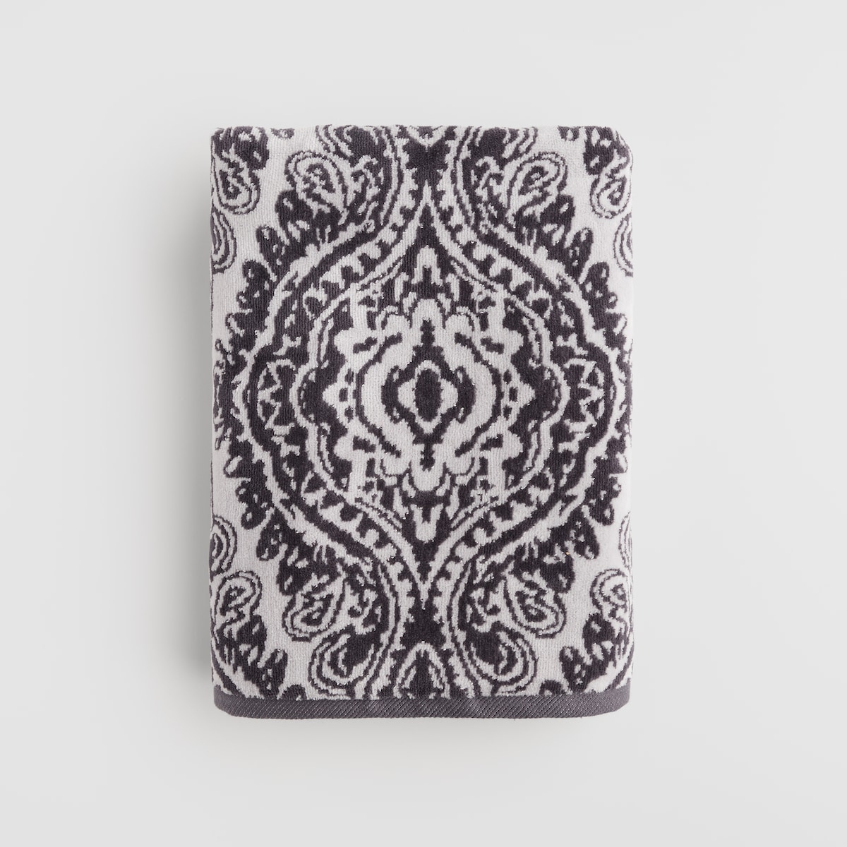 Ręcznik żakardowy Beskar 70x130 cm z motywem arabeski