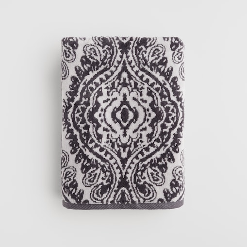 Ręcznik żakardowy Beskar 70x130 cm z motywem arabeski