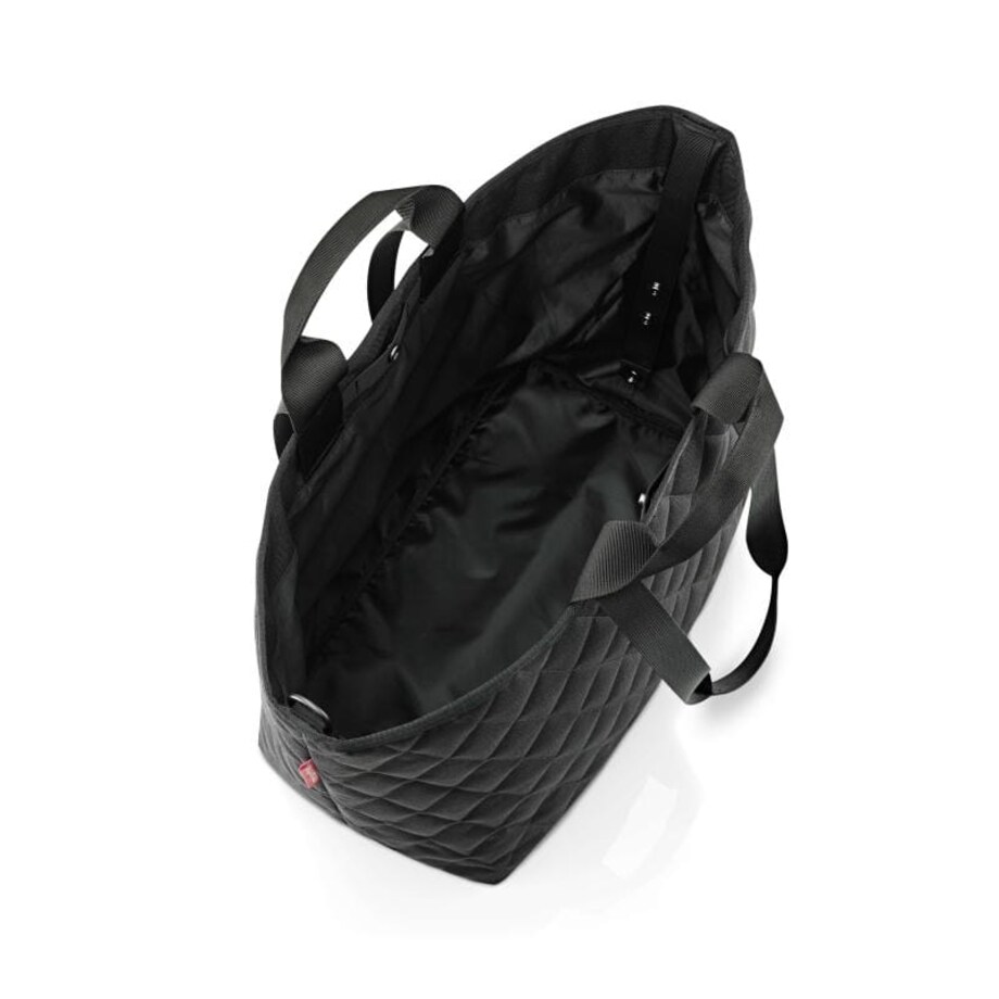 Torba classic shopper xl rhombus black, 26 l